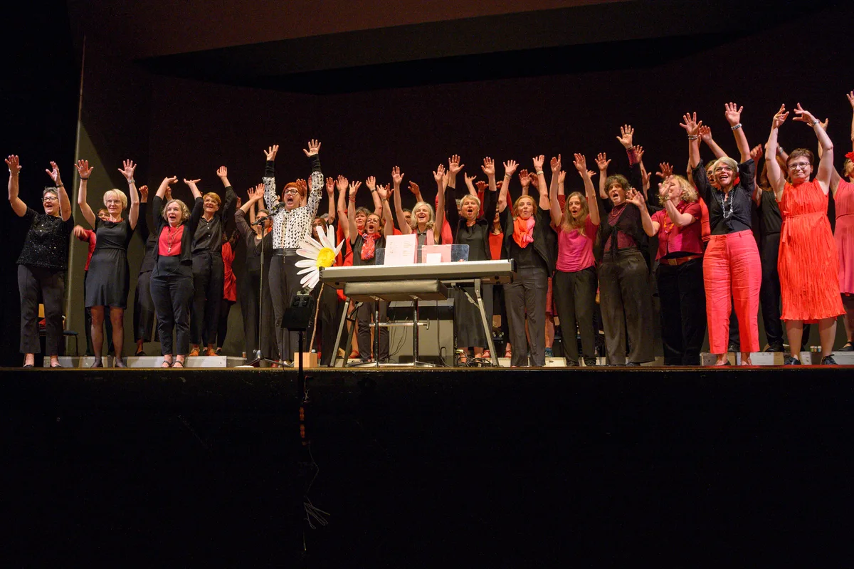 Aufnahmen des Chorkonzerts von Absatz und Gloria im September 2025.